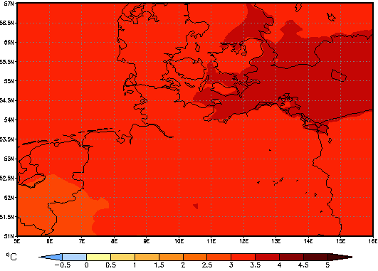 Gebietsmittel dieses Klimalaufs: +3.4°C