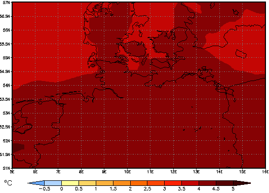 Gebietsmittel dieses Klimalaufs: +4.3°C