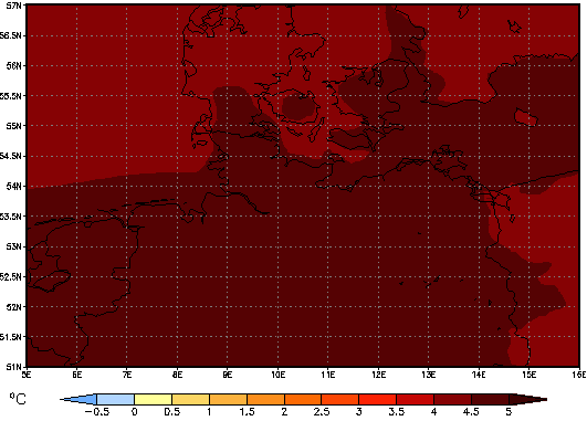 Gebietsmittel dieses Klimalaufs: +4.6°C