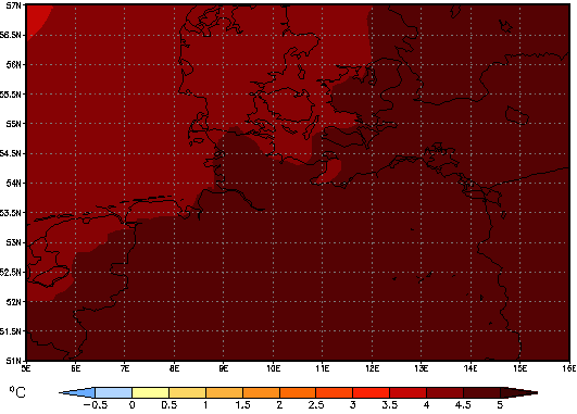 Gebietsmittel dieses Klimalaufs: +4.5°C